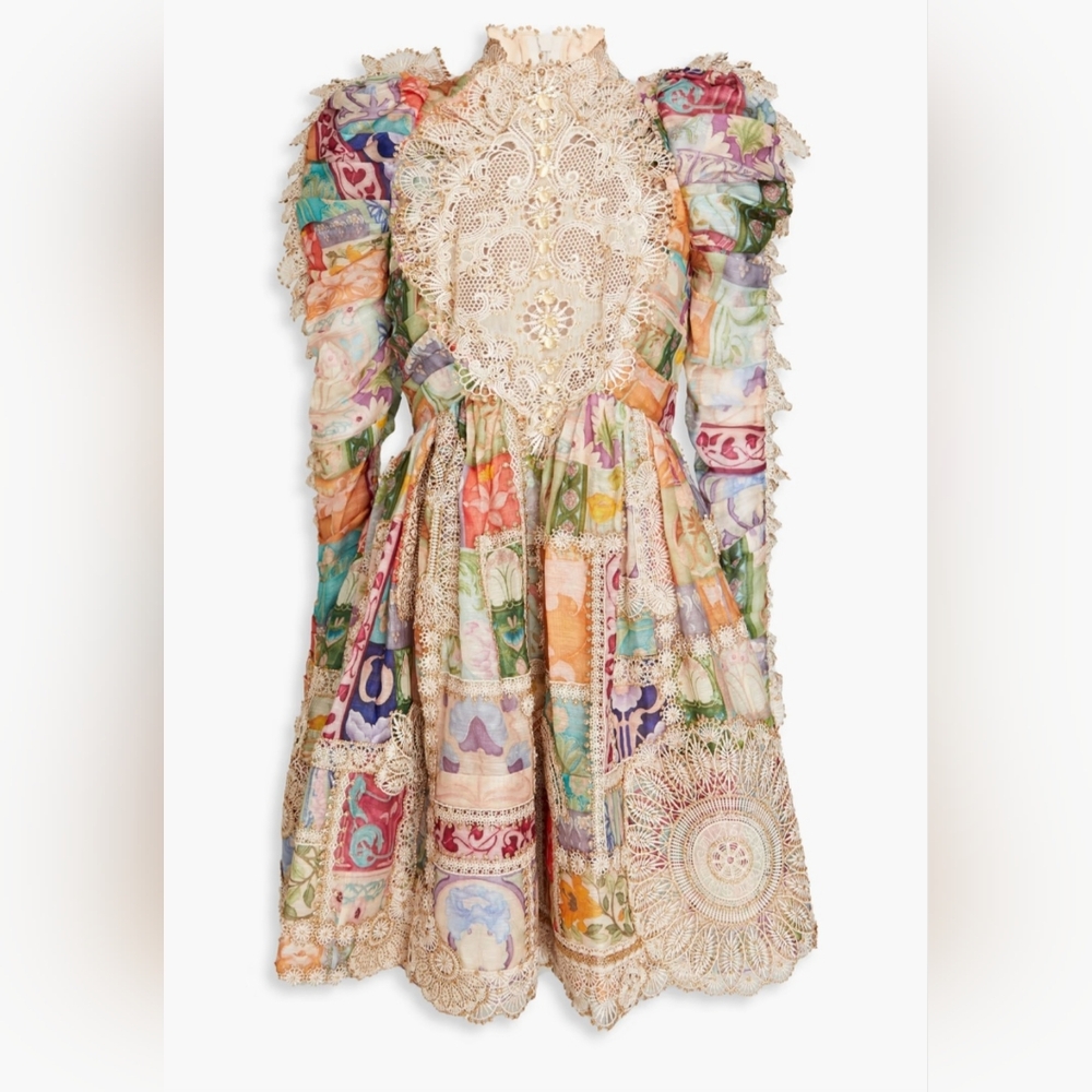 ZIMMERMANN Lace Mini Dress